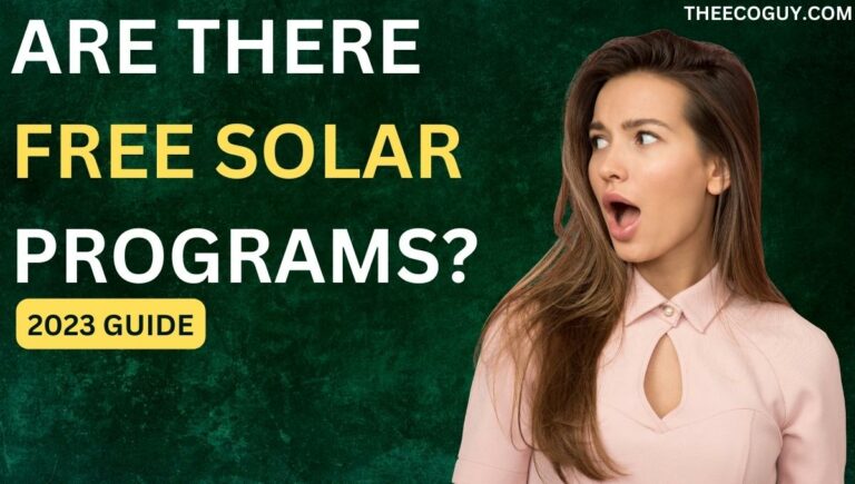 Are There Free Solar Programs? (2023 Guide)