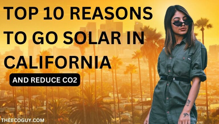 Top 10 Reasons to Go Solar in California (And Reduce CO2)