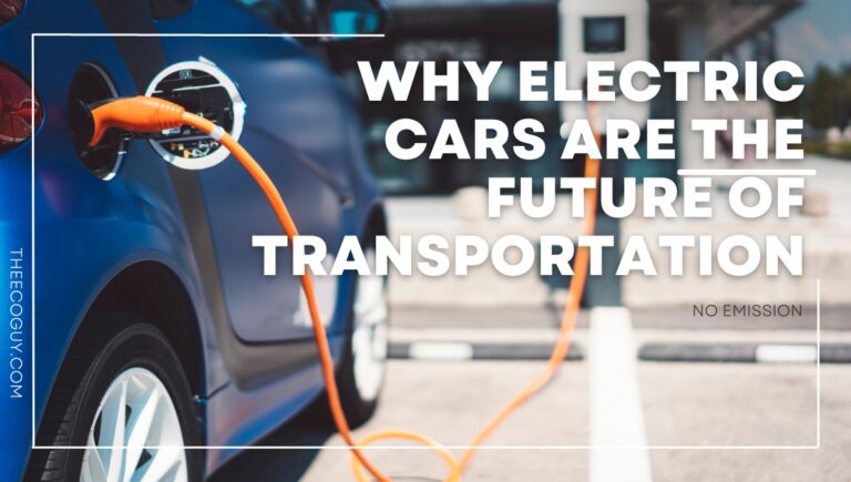 Why Electric Cars Are the Future of Transportation (No Emission)